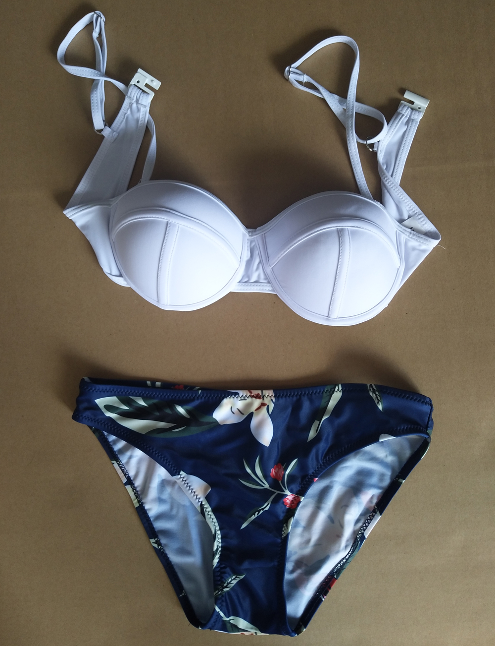 F4492-2 Confetti Garden Lemon Rose  Swimwear